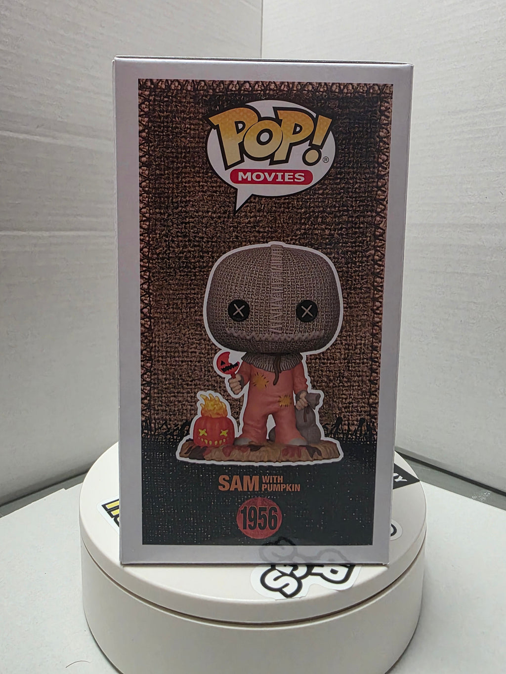 Trick 'r Treat - Sam with Pumpkin Funko Pop! #1956 signed by Quinn Lord