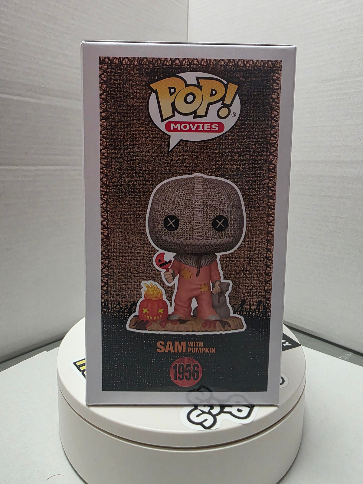 Trick 'r Treat - Sam with Pumpkin Funko Pop! #1956 signed by Quinn Lord
