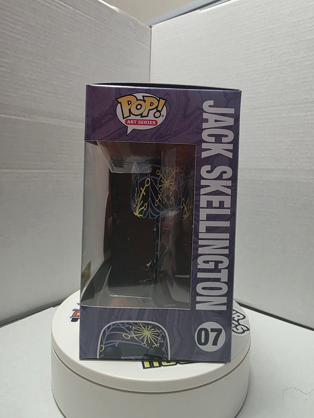 Funko Pop Art Series Jack Skellington #07 - Back of box