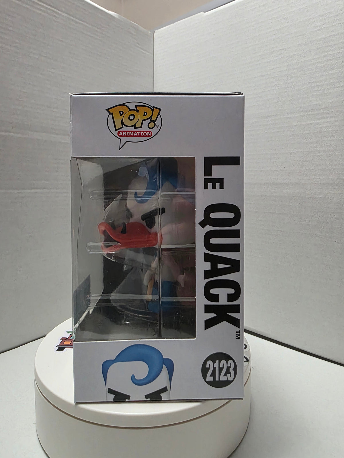 Funko Pop Le Quack #2123 back view