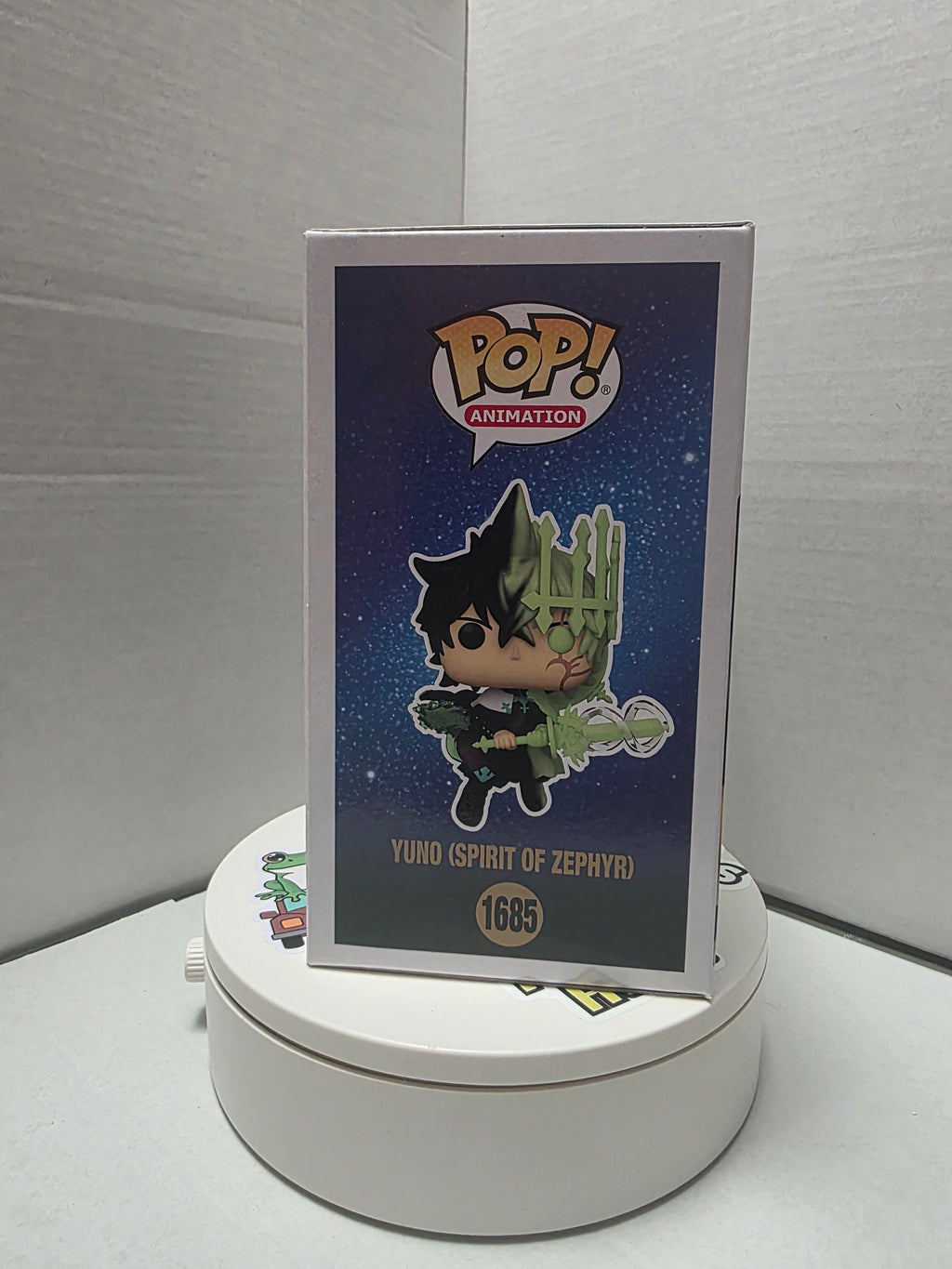 Funko Pop! Animation: Black Clover - Yuno (Spirit of Zephyr) #1685 (Chalice Collectibles Exclusive)