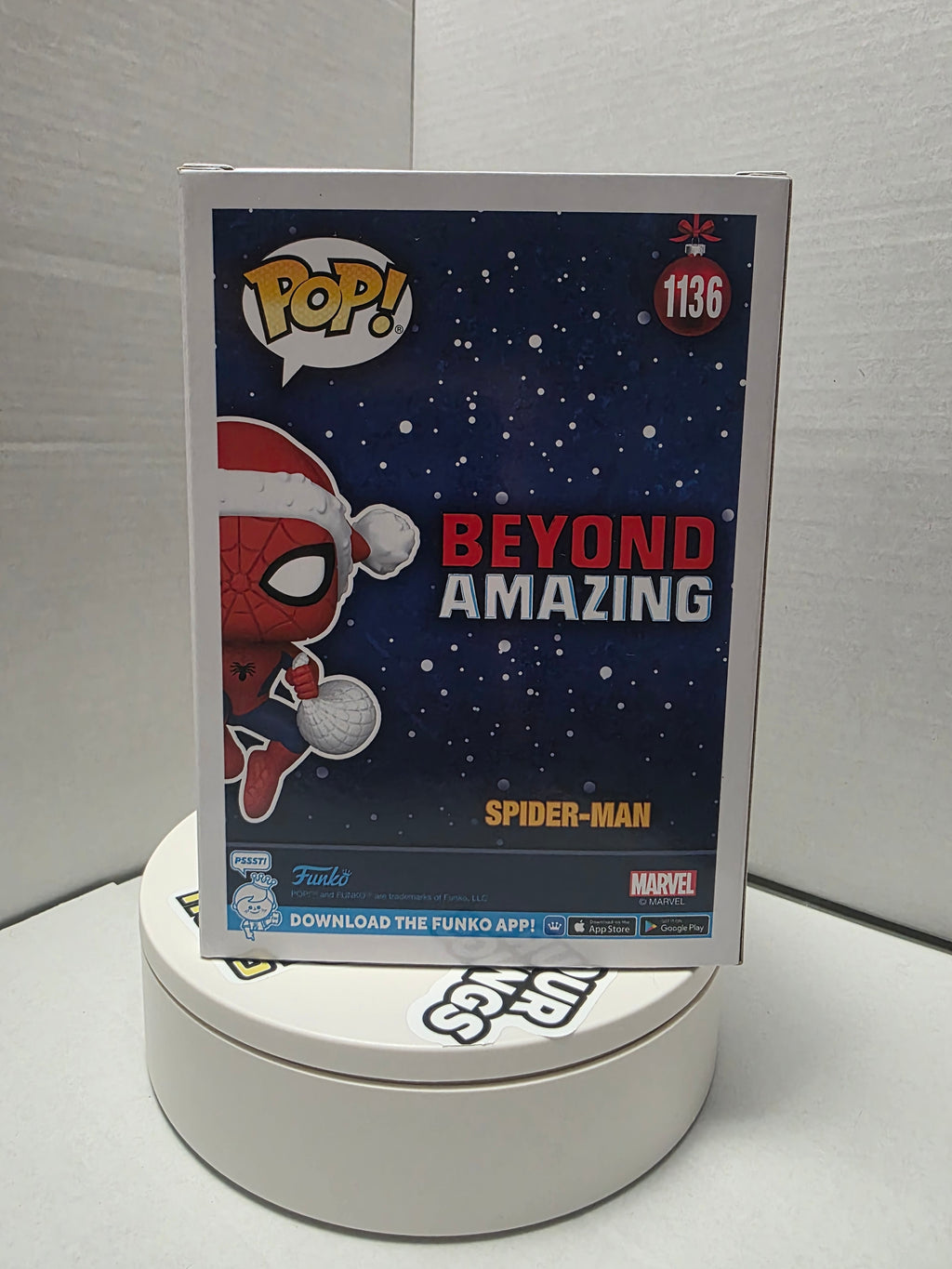 Funko Pop! Marvel Beyond Amazing - Spider-Man (Holiday) #1136