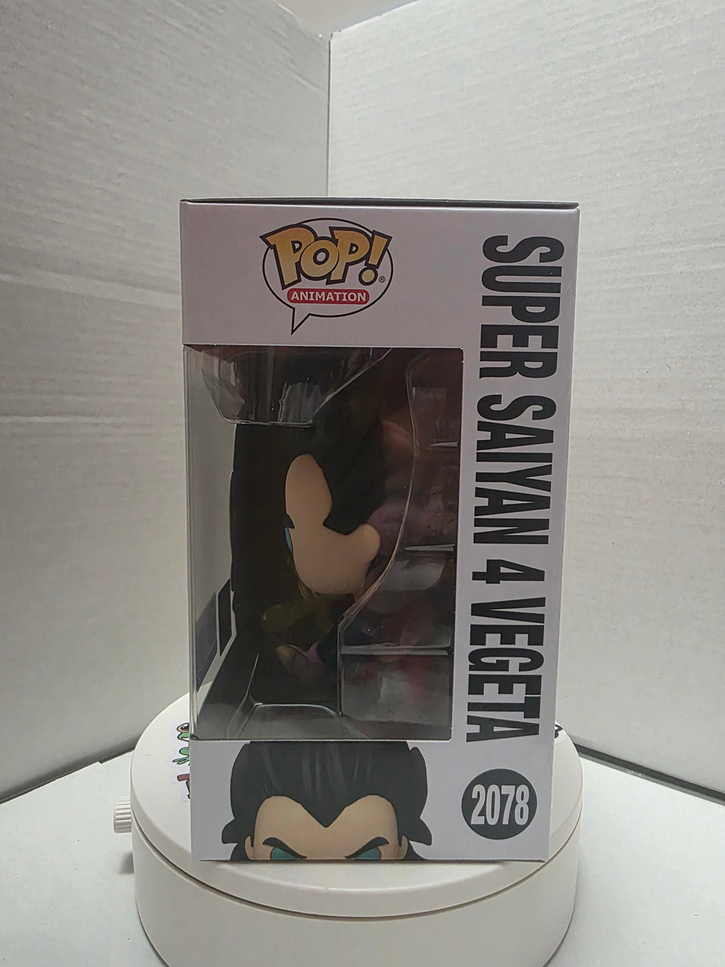 Funko Pop! Animation Dragon Ball GT - Super Saiyan 4 Vegeta #2078 (Flocked) [Chalice Collectibles Exclusive]