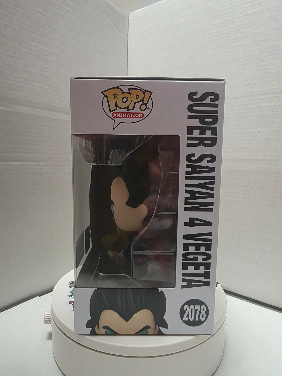Funko Pop! Animation Dragon Ball GT - Super Saiyan 4 Vegeta #2078 (Flocked) [Chalice Collectibles Exclusive]