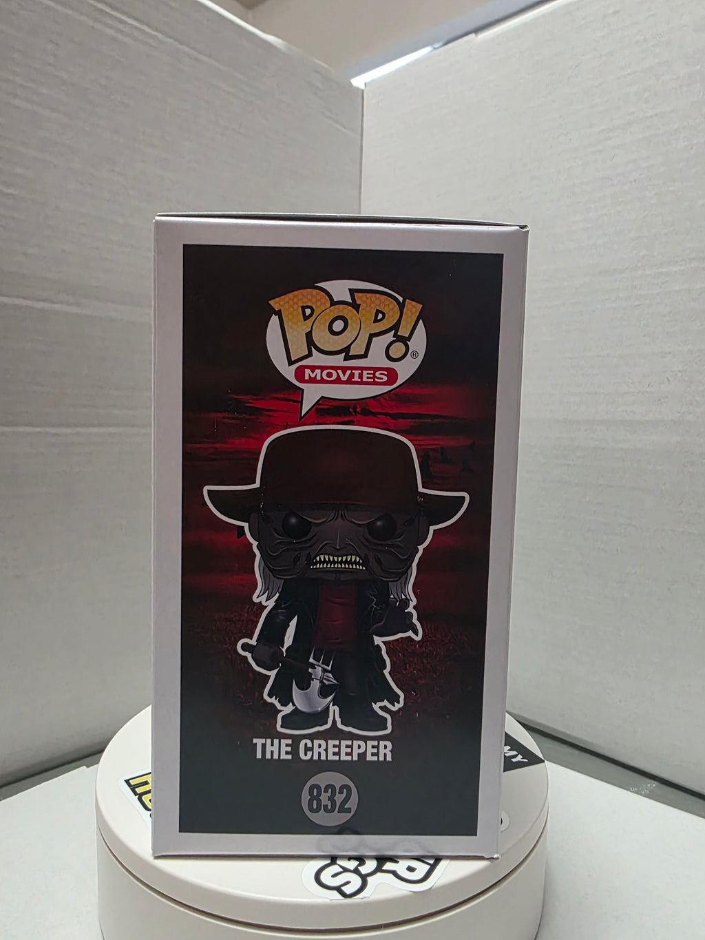 Jeepers Creepers - The Creeper Funko Pop! Movies #832 signed by Jonathan Breck