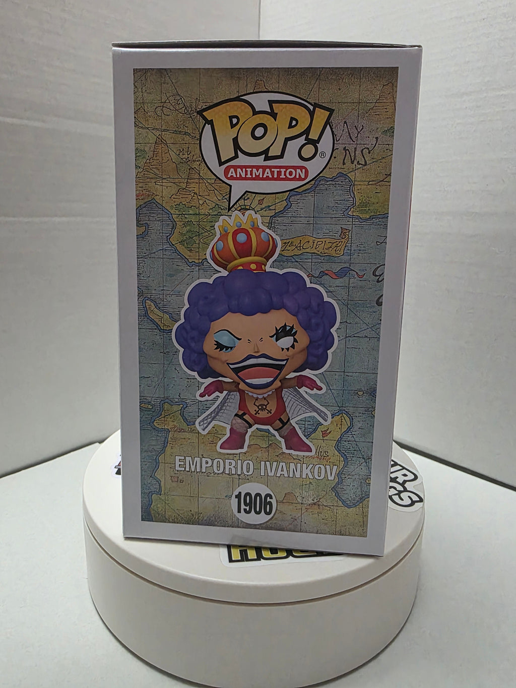 Funko Pop! One Piece - Emporio Ivankov #1906 (Funko Exclusive) Signed by Randy Pearlman — Signature Series #1 of 25