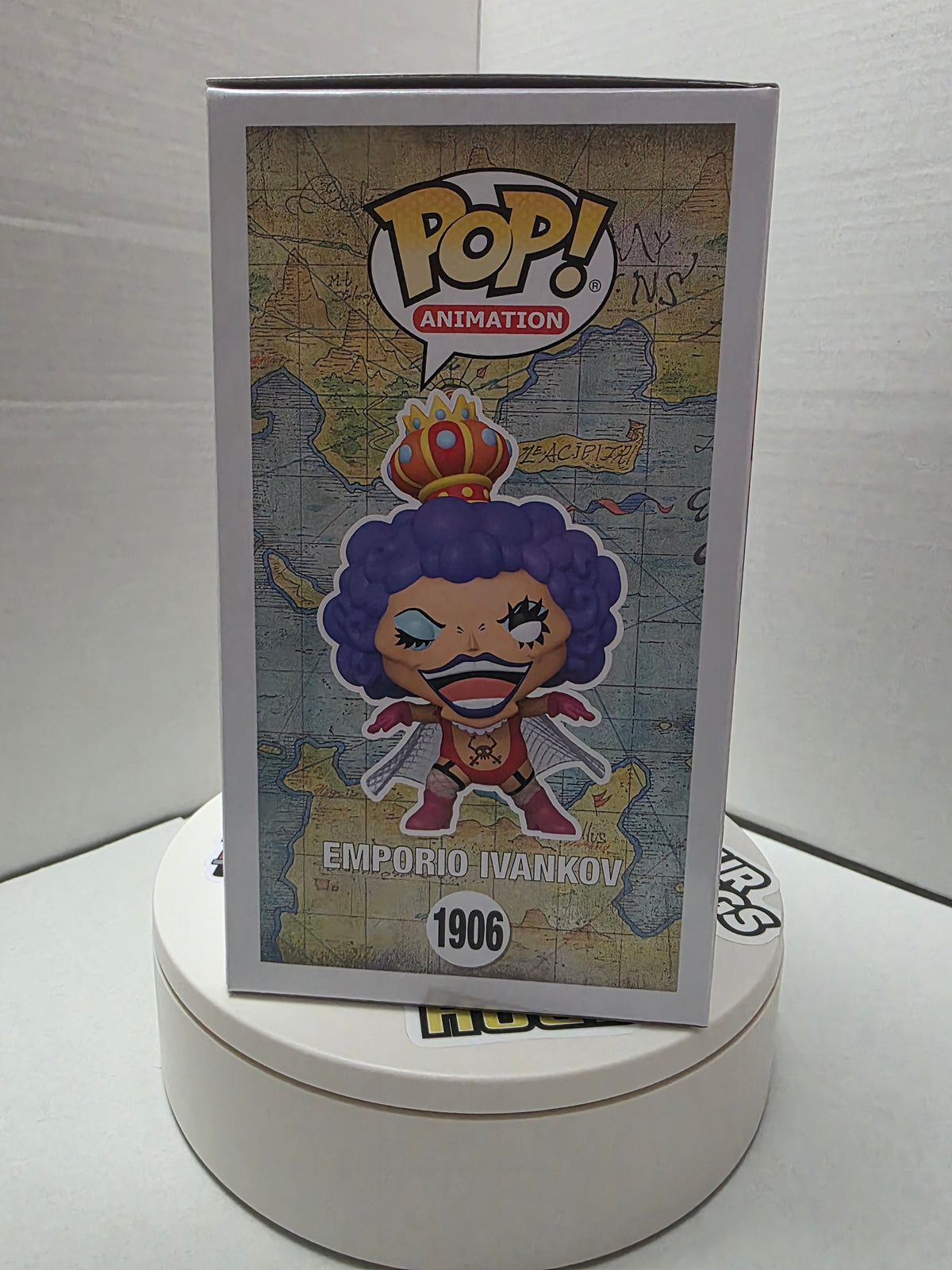 Funko Pop! One Piece - Emporio Ivankov #1906 (Funko Exclusive) Signed by Randy Pearlman — Signature Series #1 of 25