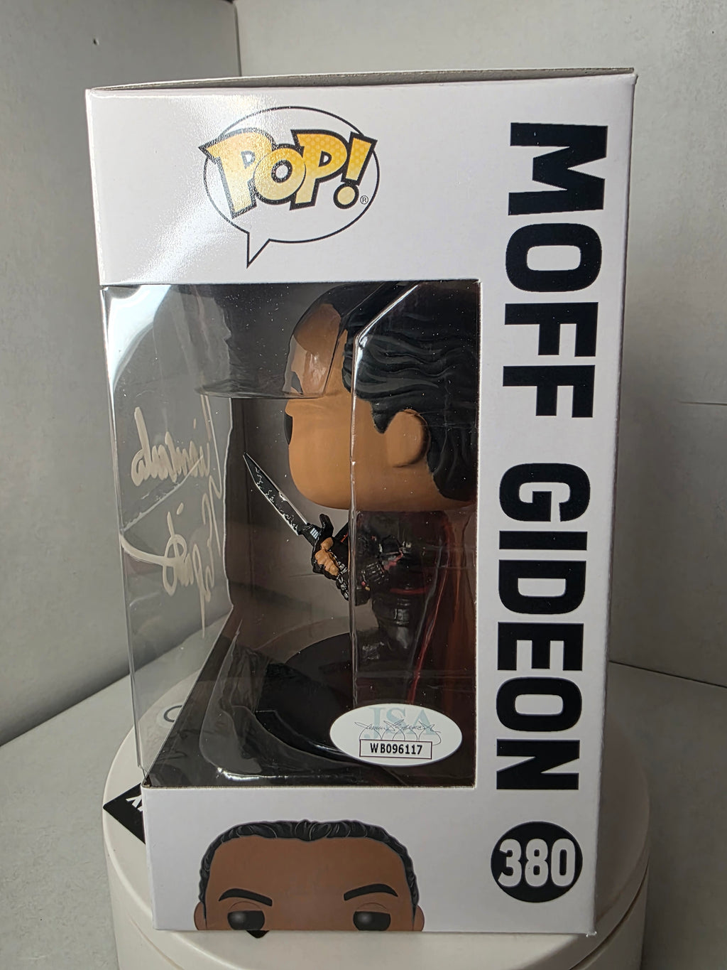 Funko Pop! Star Wars #380 Moff Gideon Signed by Giancarlo Esposito