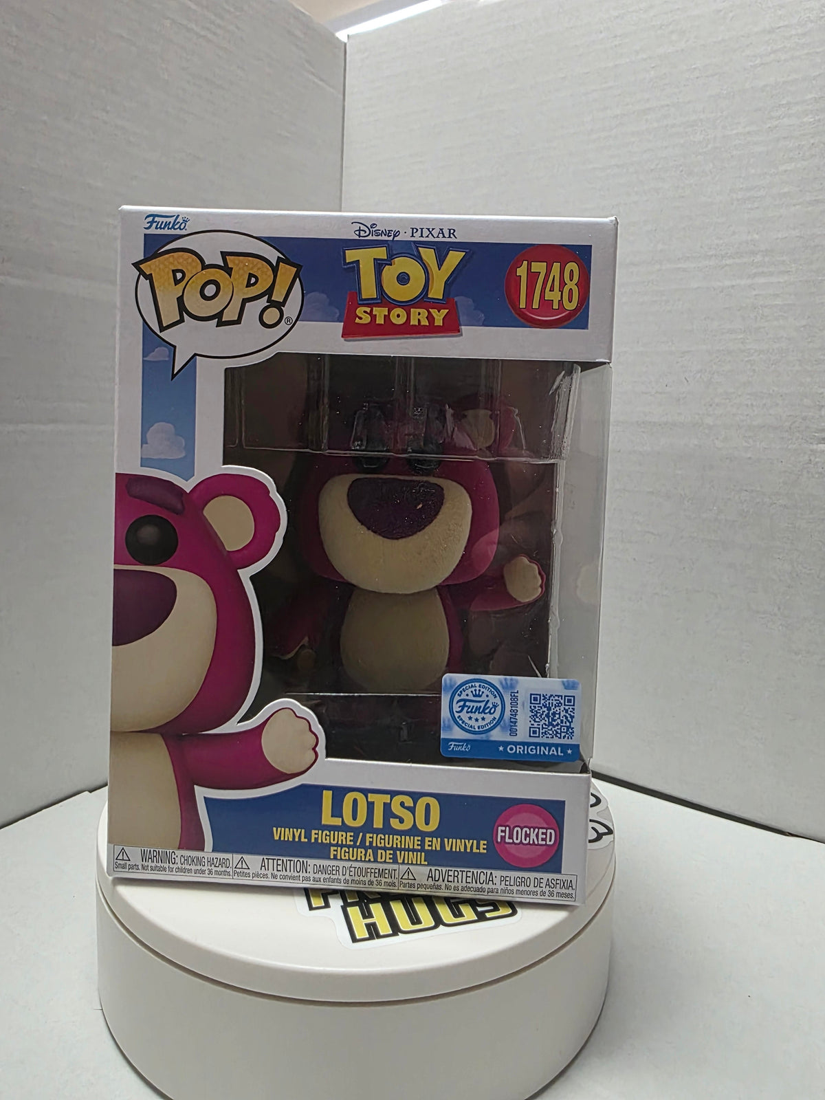 Funko Pop! Disney•Pixar Toy Story - Lotso (Flocked) #1748 (Funko Special Edition)