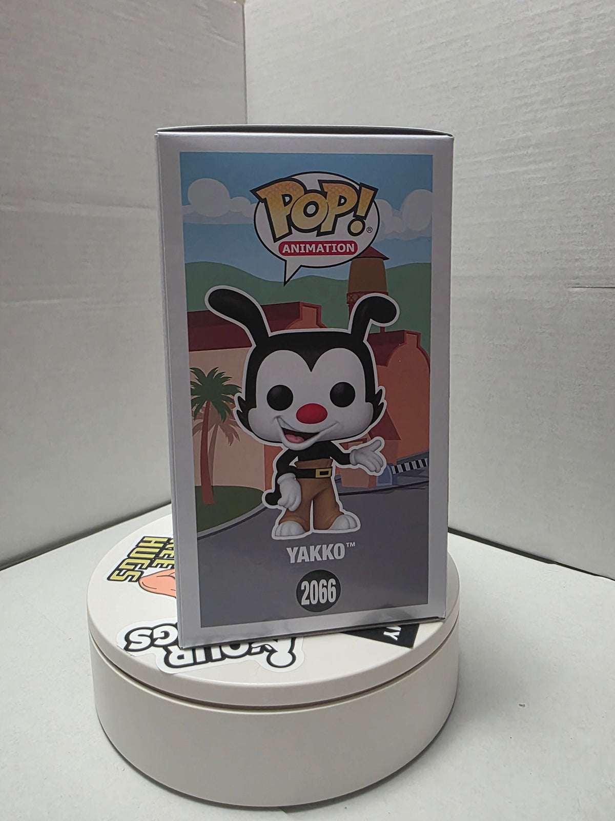 Funko Pop! Animaniacs – Yakko #2066 – Signed by Rob Paulsen w/ "Yakko" Inscription – OCC Authenticated