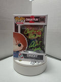 Funko Pop! Movies: Child's Play 2 – Chucky #56 Signed by Alex Vincent "Andy"