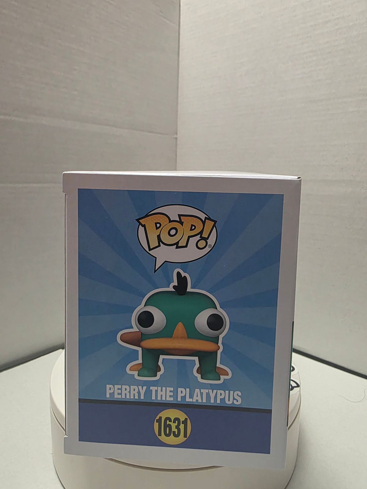 Funko Pop Perry the Platypus #1631 - Front panel art