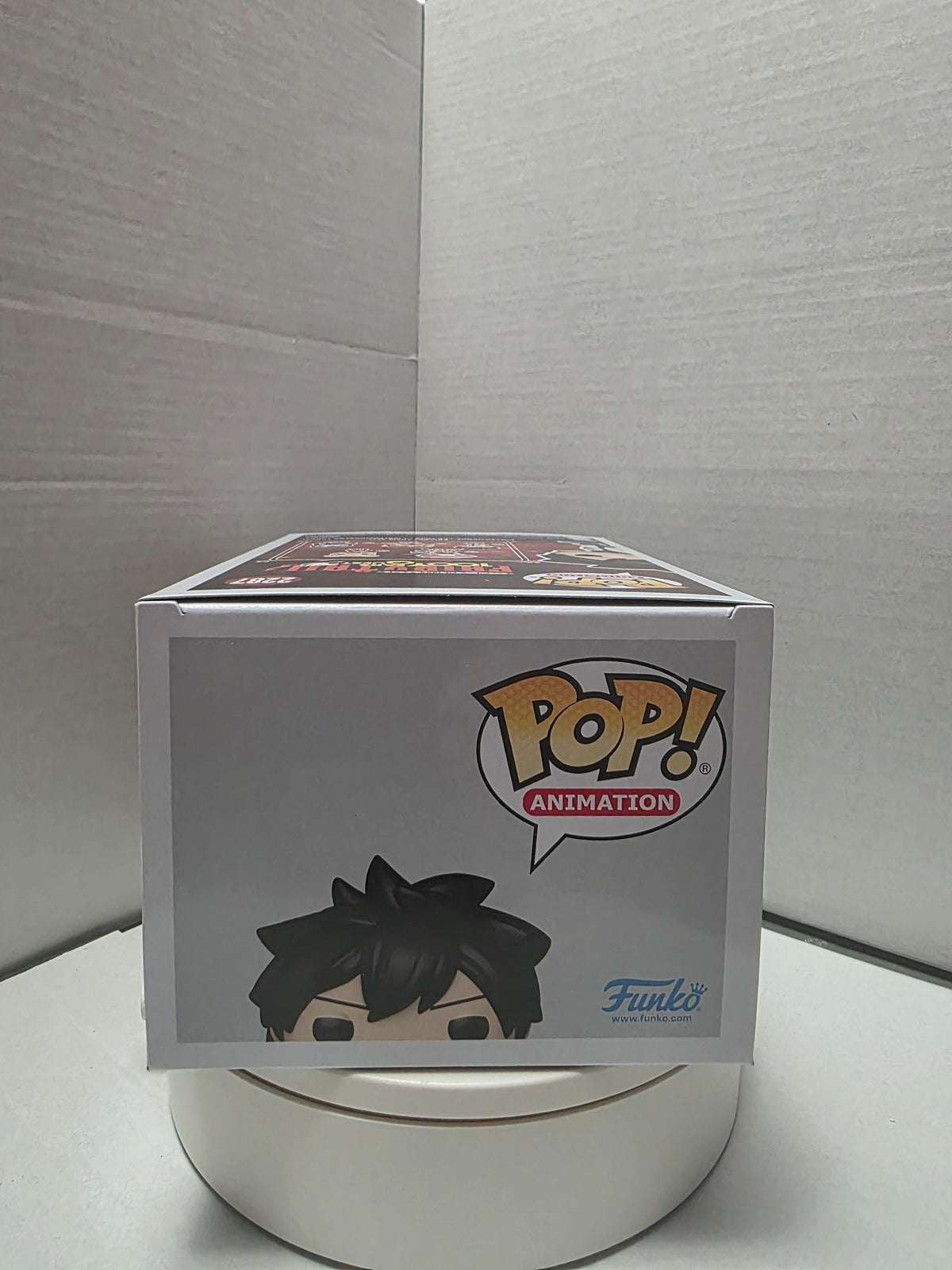 Funko Pop Fairy Tail 100 Years Quest Gray #2287 side window view of figure