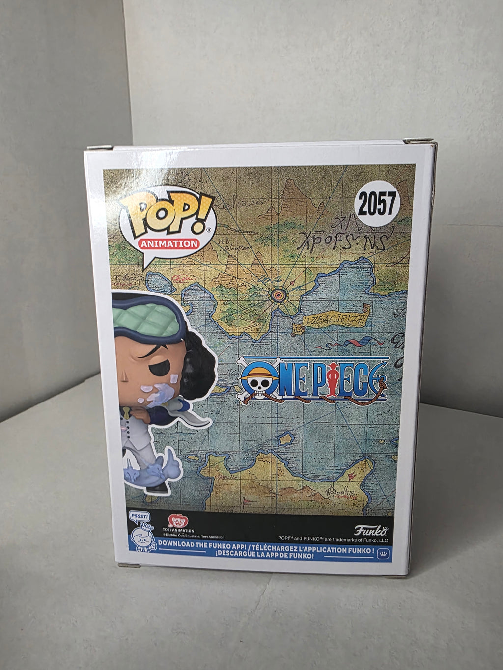 Funko Pop! One Piece - Kuzan #2057 (Signed by Jason Douglas) "Ice Fist"