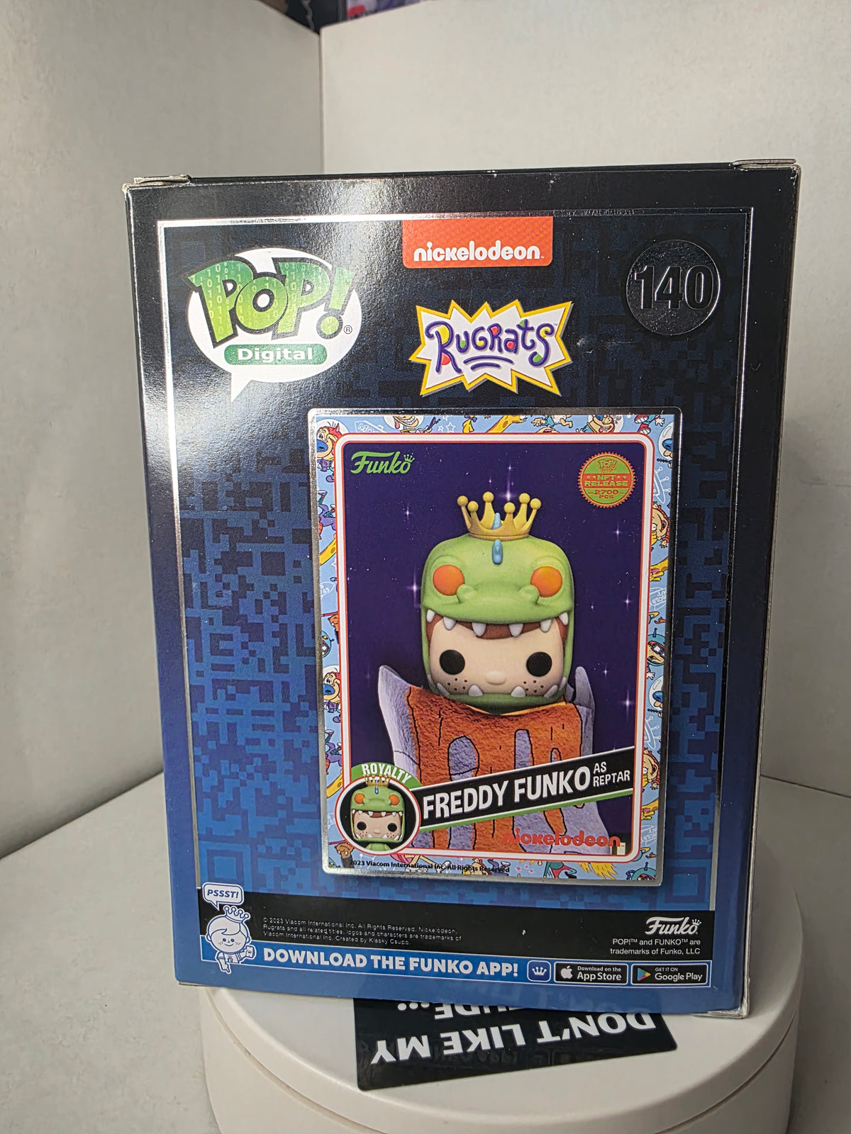 Funko Pop! Digital #140 - Freddy Funko as Reptar (Rugrats) NFT Release