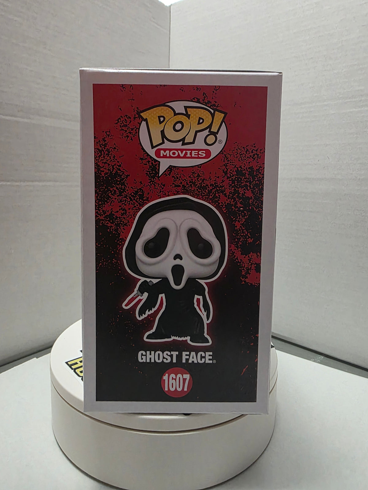 Funko Pop! Movies: Ghost Face #1607 - Autographed byDave Sheridan  (Scream) Signed in Green