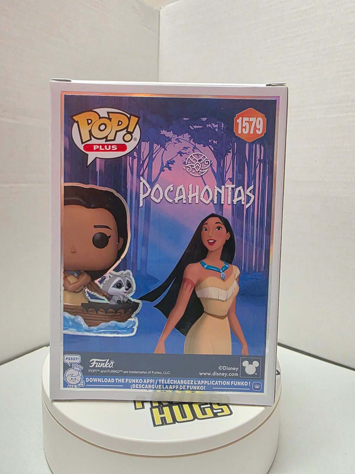 Funko Pop! Plus: Disney Pocahontas #1579 Signed by Judy Kuhn (Singing Voice of Pocahontas)