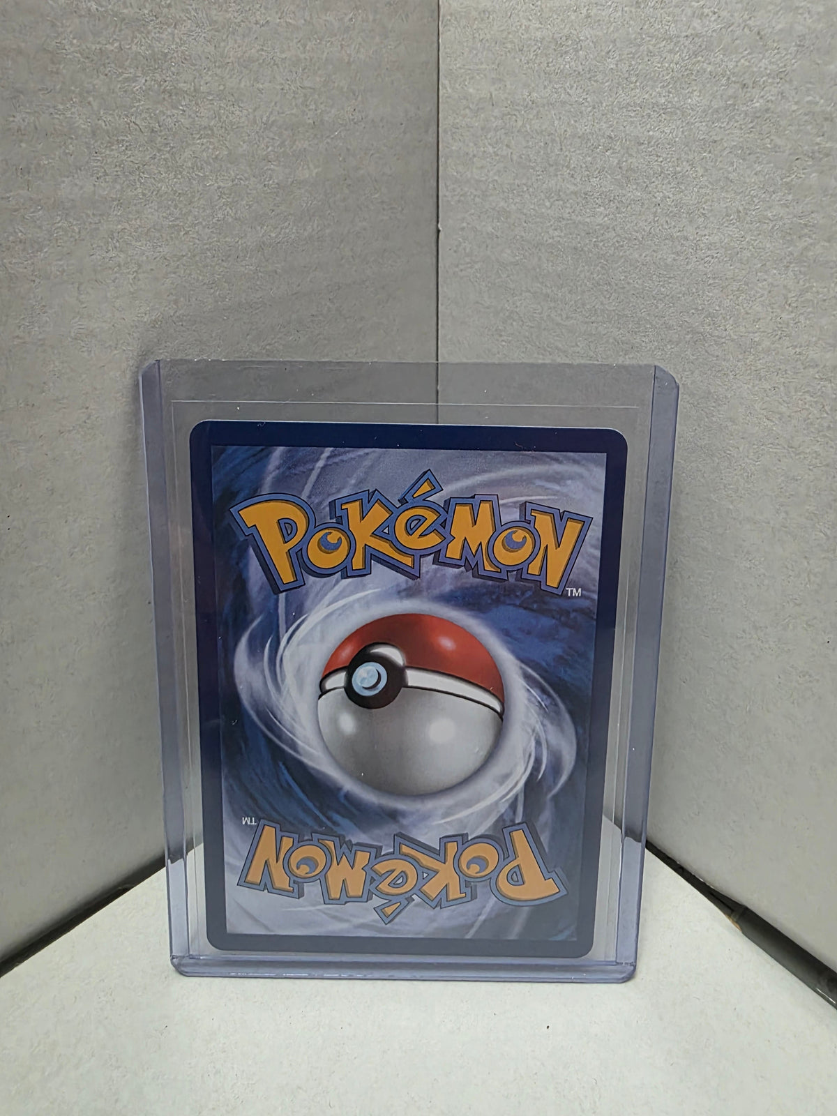 Pokemon TCG Mega Darkrai ex 101/094 - card back in acrylic case