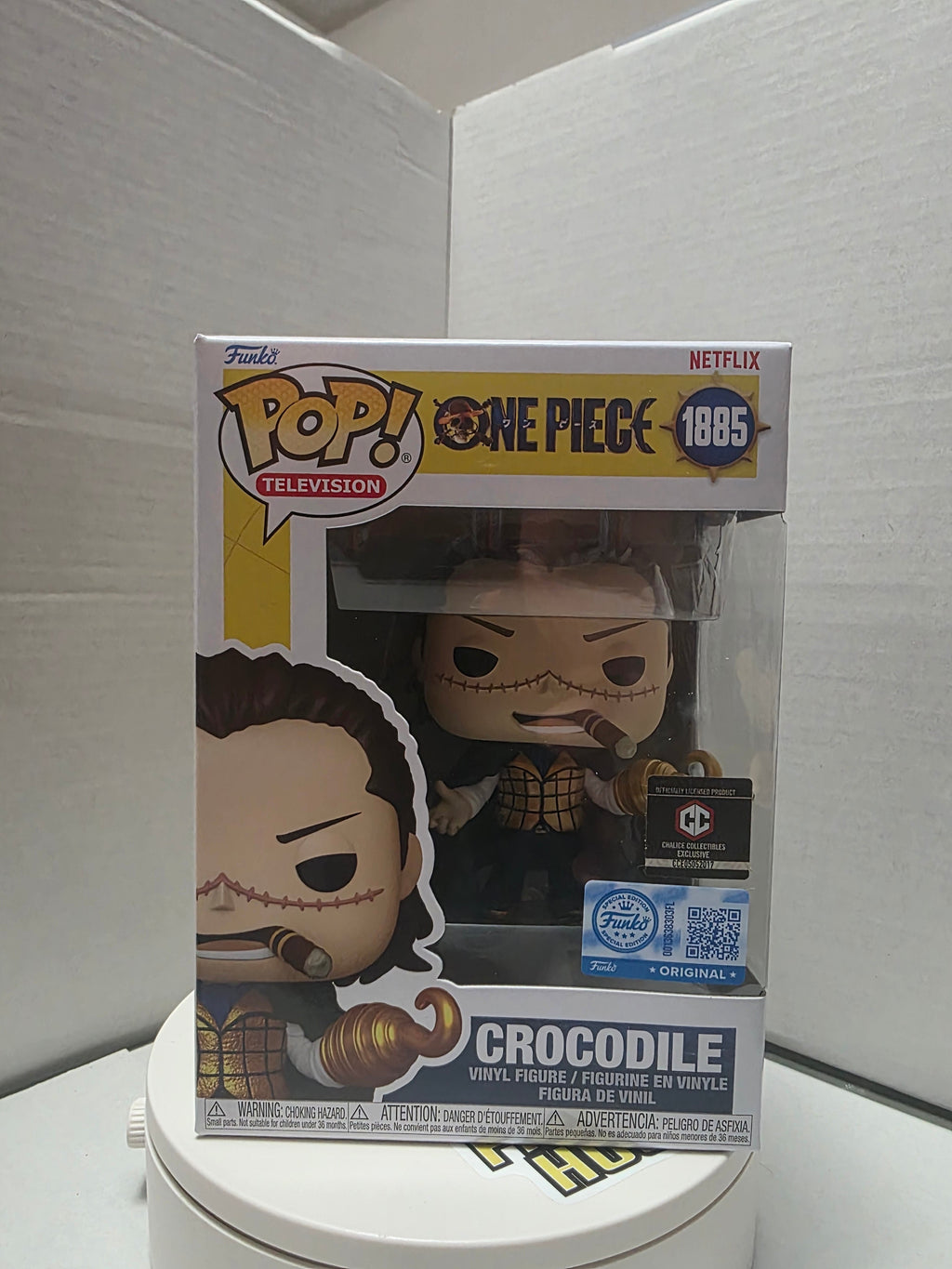 Funko Pop! Television: One Piece (Netflix) - Crocodile #1885 (Chalice Collectibles Exclusive / Funko Original)