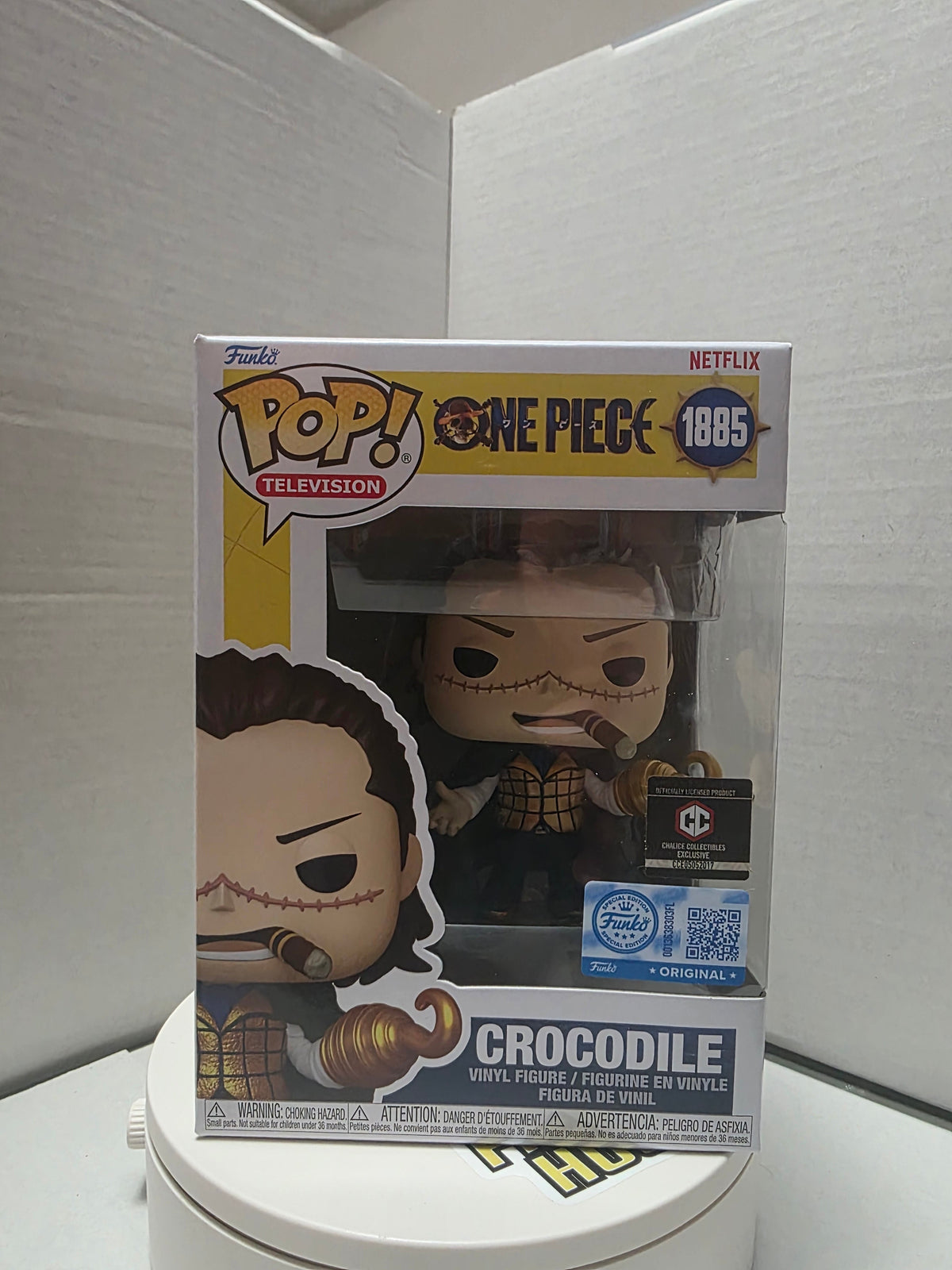 Funko Pop! Television: One Piece (Netflix) - Crocodile #1885 (Chalice Collectibles Exclusive / Funko Original)