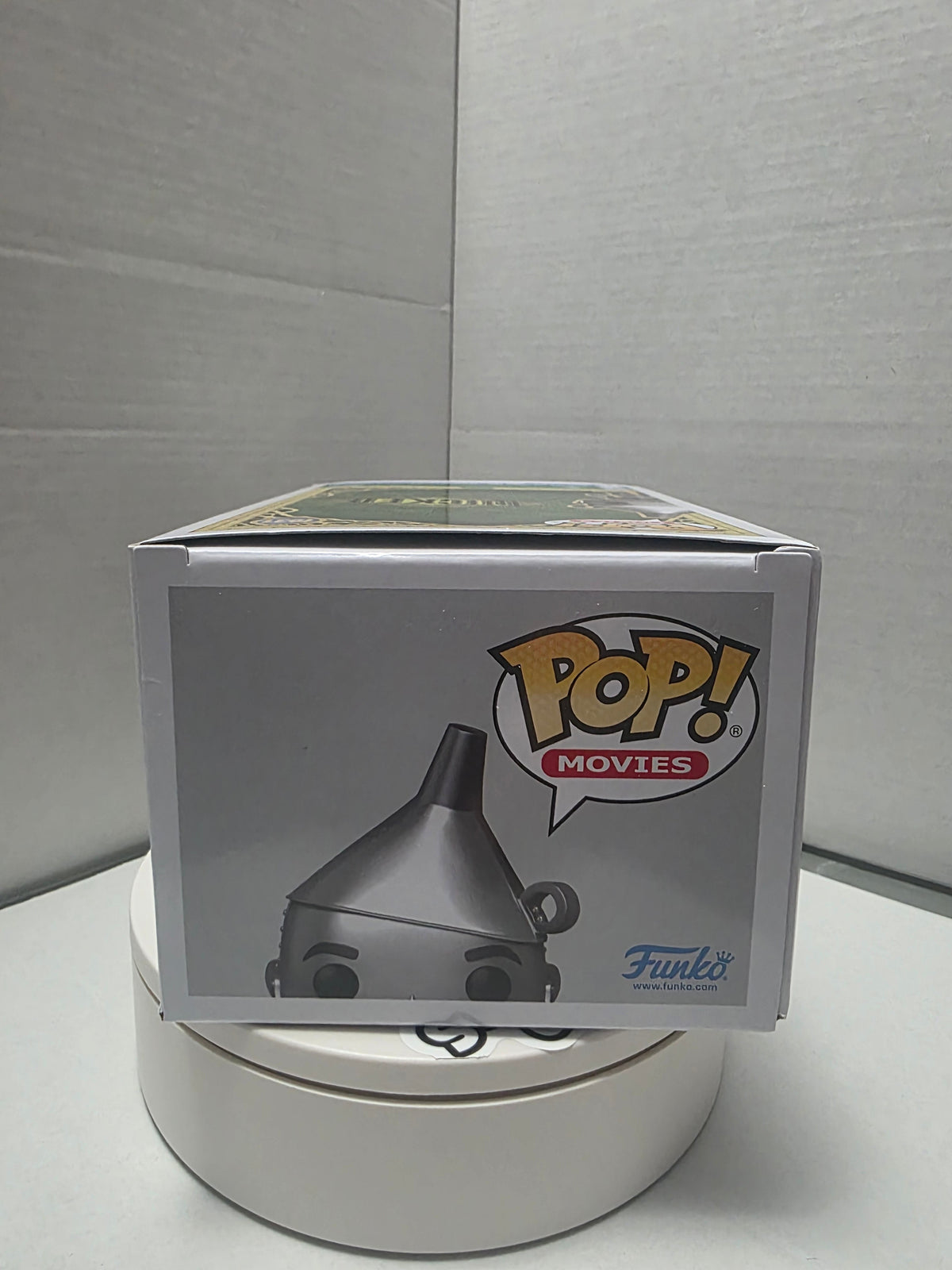 Funko Pop! Movies Wicked Tin Man #1931 Metallic - Bottom of Box with UPC 889698885690