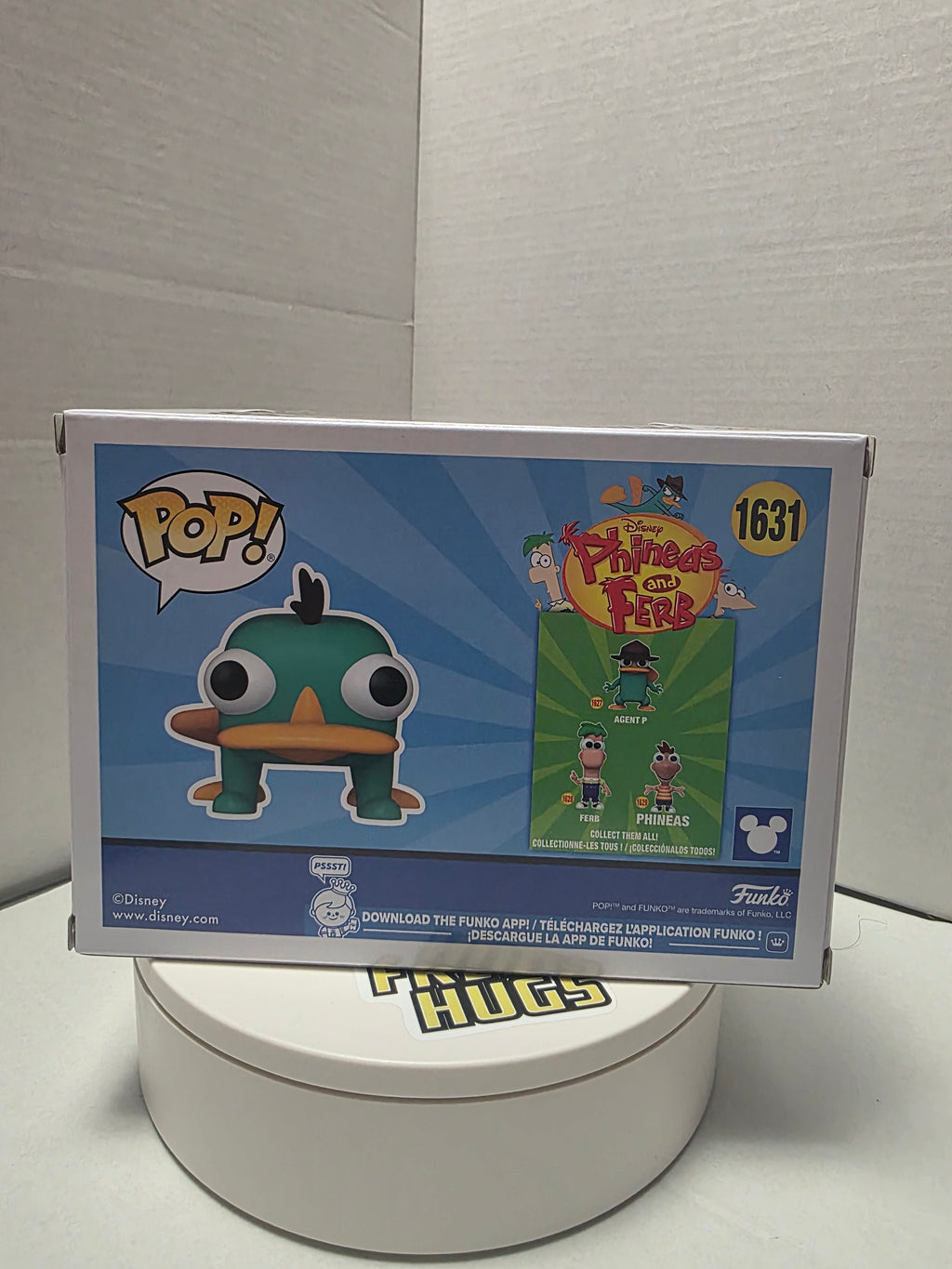 Funko Pop Perry the Platypus #1631 Toy Temple Exclusive - Front