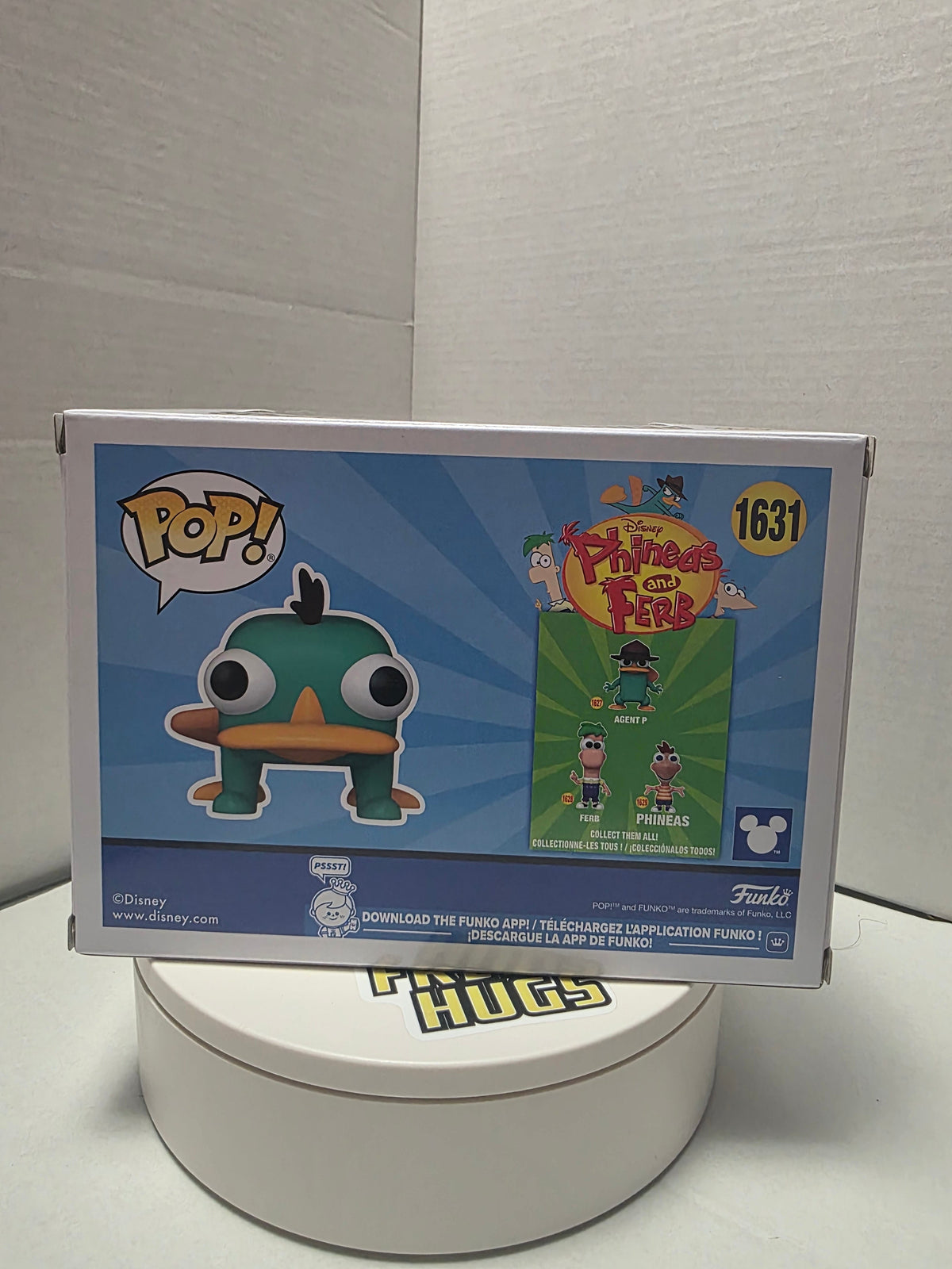 Funko Pop Perry the Platypus #1631 Toy Temple Exclusive - Front