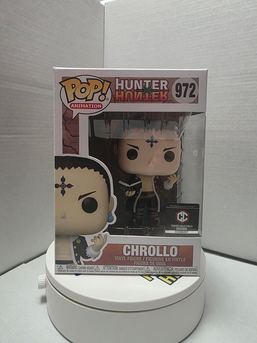 Funko Pop! Animation: Hunter x Hunter - Chrollo #972 (Chalice Collectibles Exclusive)