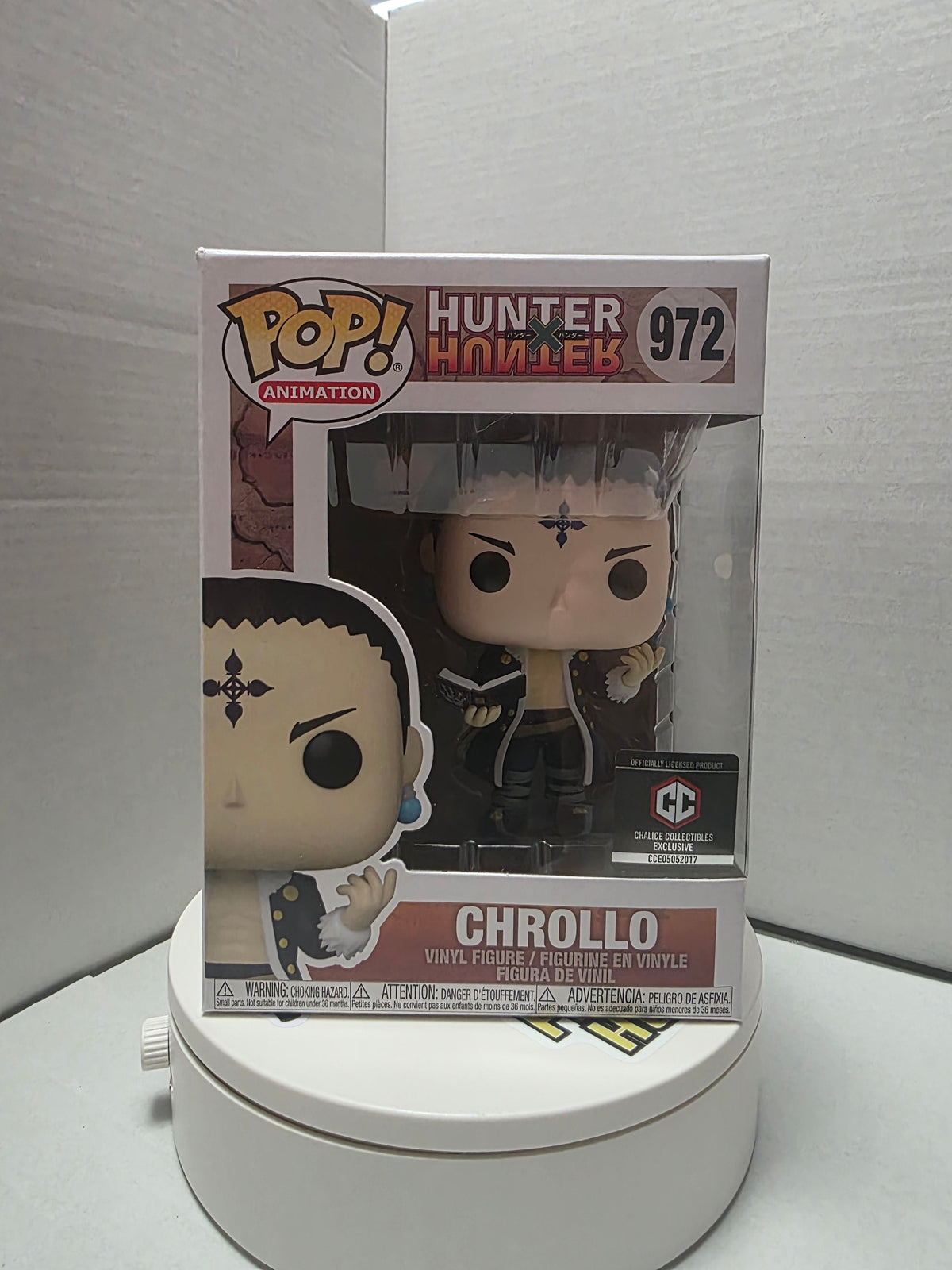 Funko Pop! Animation: Hunter x Hunter - Chrollo #972 (Chalice Collectibles Exclusive)