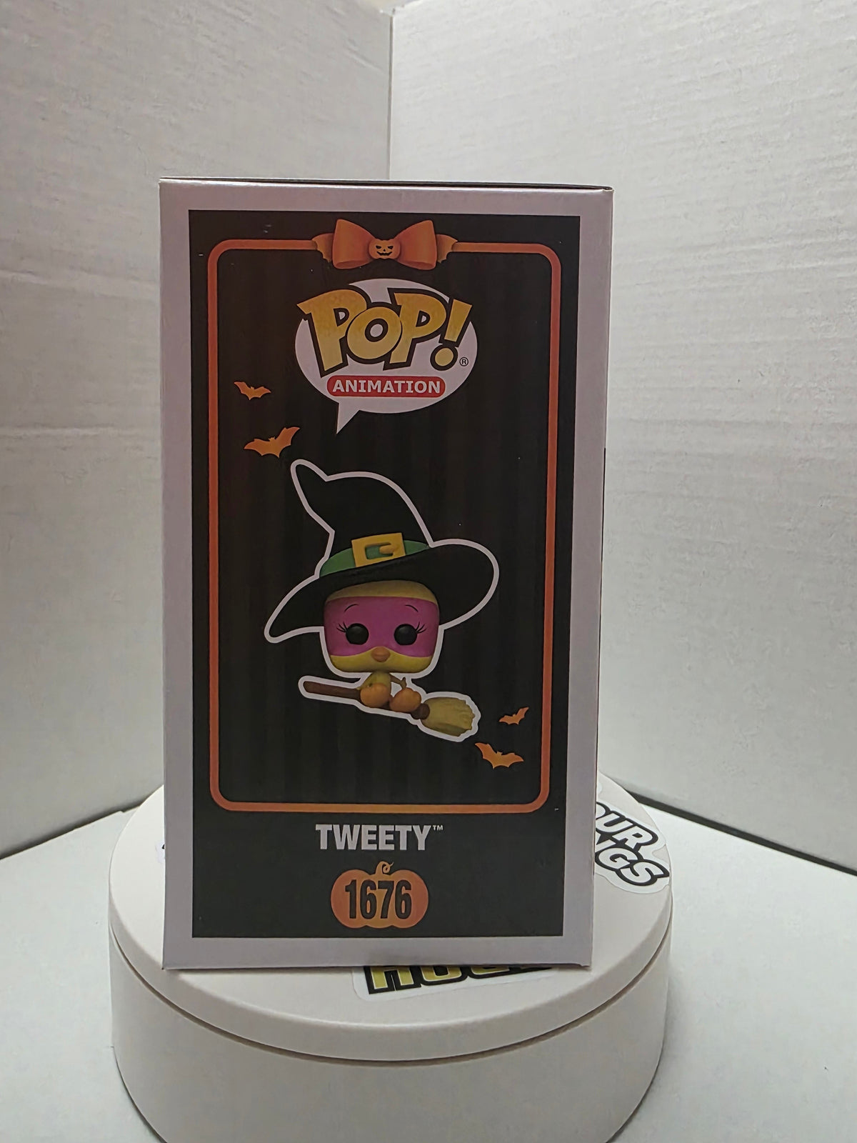 Funko Pop! Animation: Looney Tunes - Tweety (Halloween Witch) #1676 Signed by Jeff Bergman (Voice of Tweety)