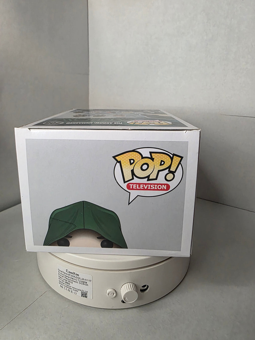 Funko Pop! Arrow #208 The Arrow: Unmasked SDCC 2015 Limited Edition Signed by Stephen Amell JSA Authenticated
