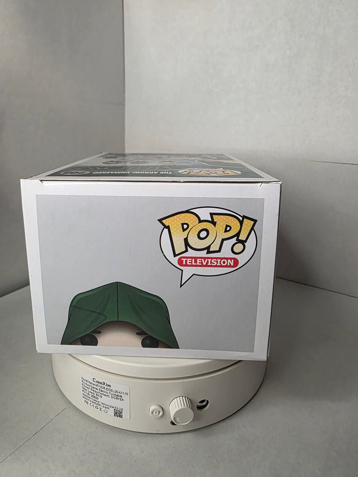 Funko Pop! Arrow #208 The Arrow: Unmasked SDCC 2015 Limited Edition Signed by Stephen Amell JSA Authenticated