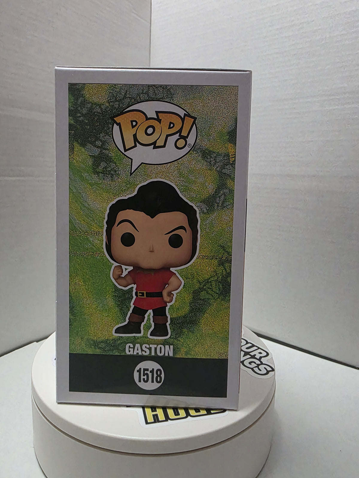 Funko Pop! Disney Villains - Gaston #1518 Signed & Inscribed by Richard White (Voice of Gaston)