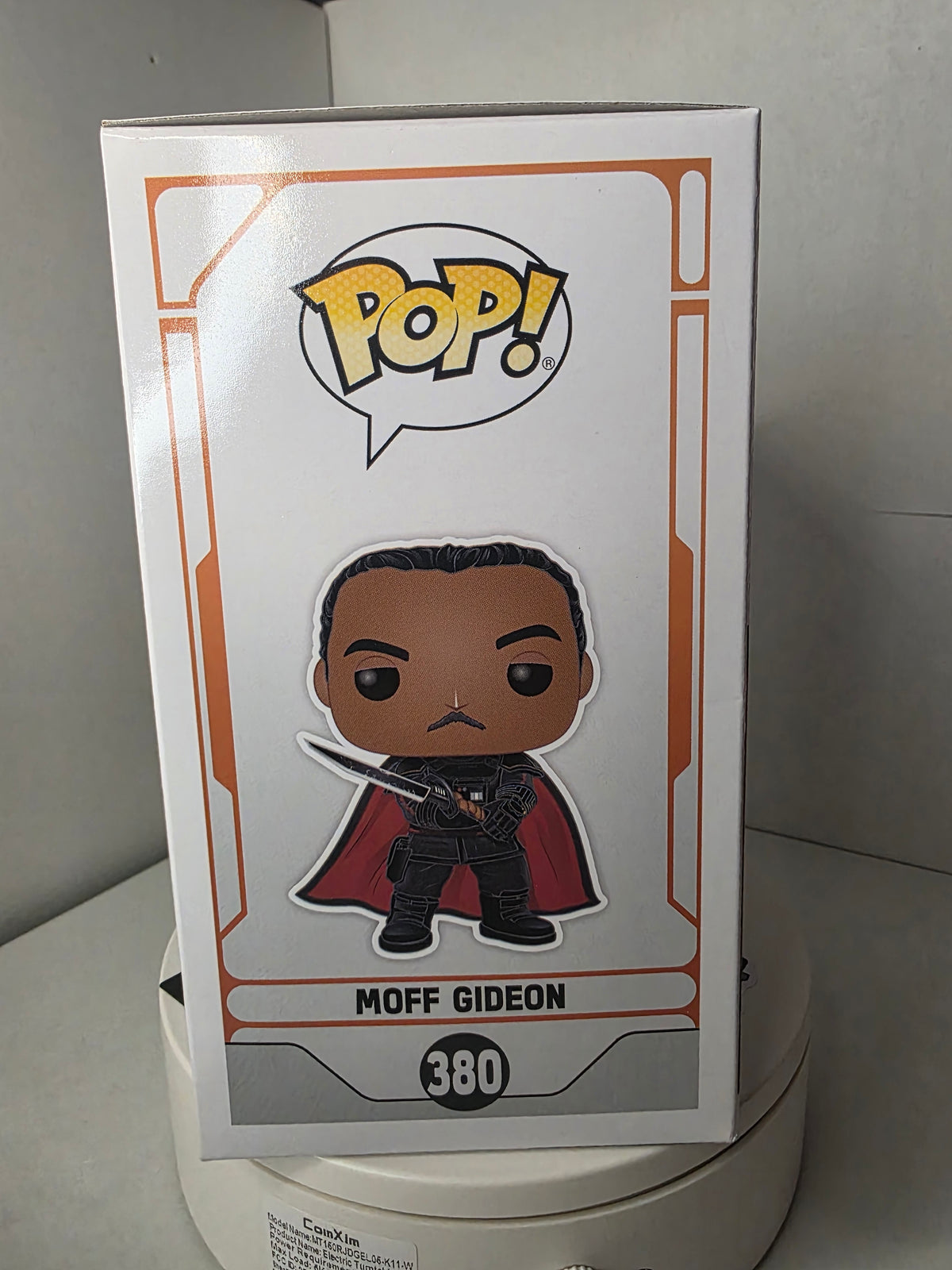 Funko Pop! Star Wars #380 Moff Gideon Signed by Giancarlo Esposito