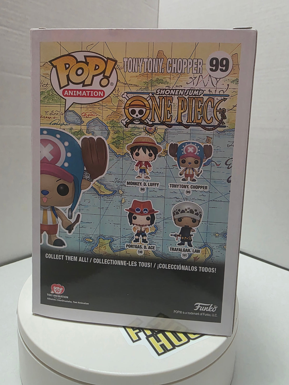Funko Pop One Piece TonyTony Chopper 99 front of box