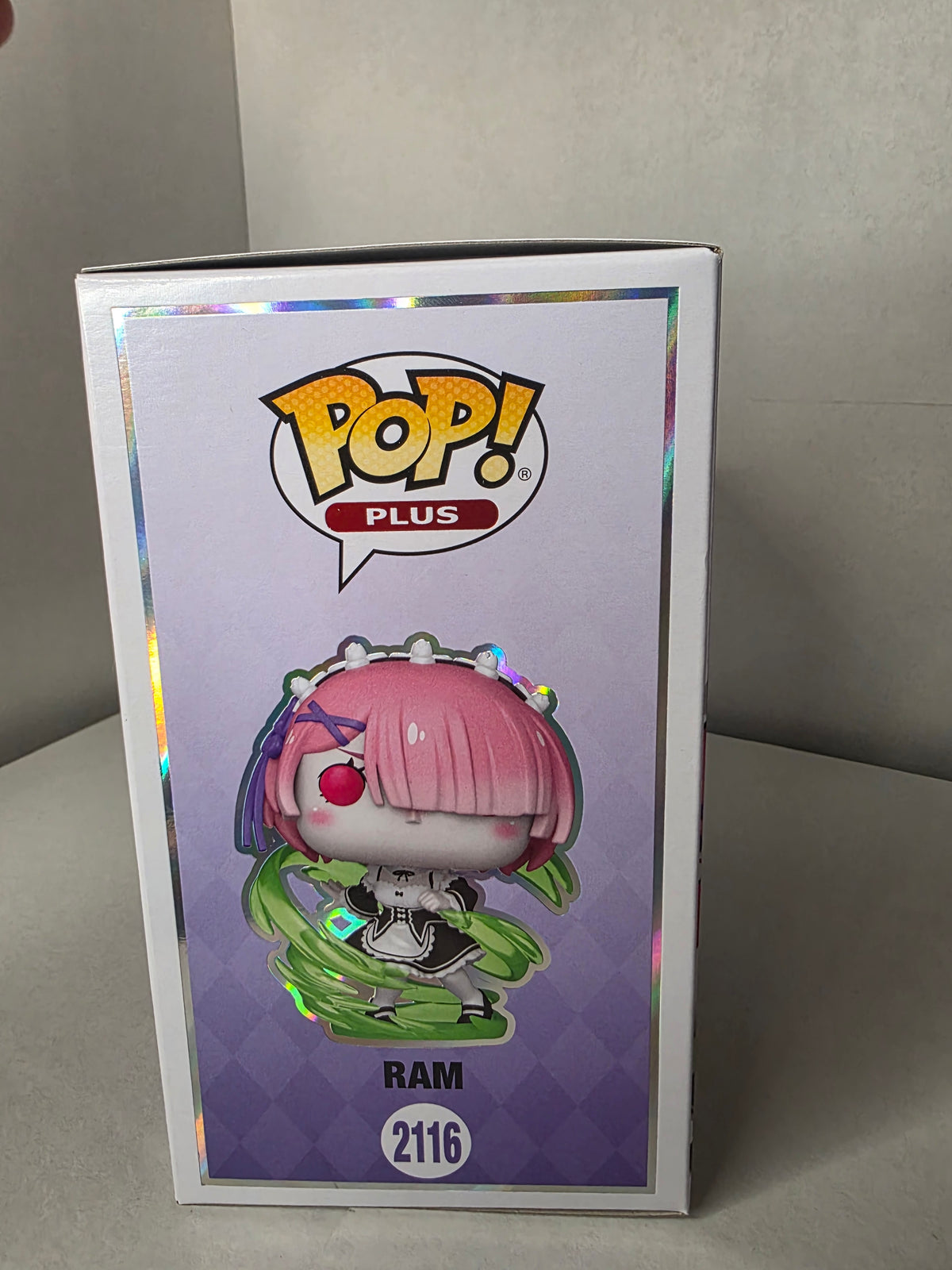 Funko Pop! Animation: Re:Zero - Ram #2116 (Glow in the Dark) - Chalice Collectibles Exclusive