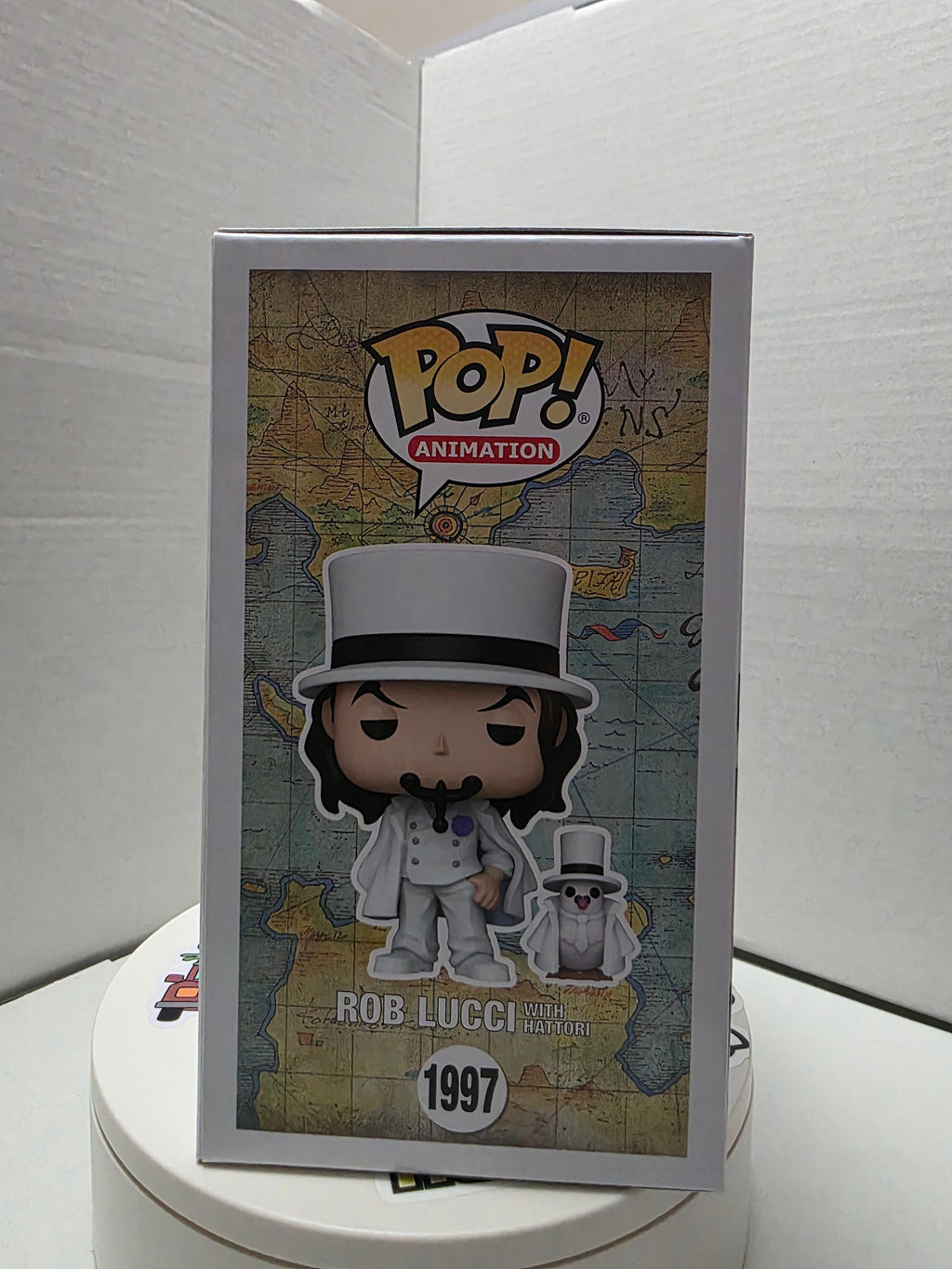 Funko Pop One Piece Rob Lucci with Hattori #1997 - bottom