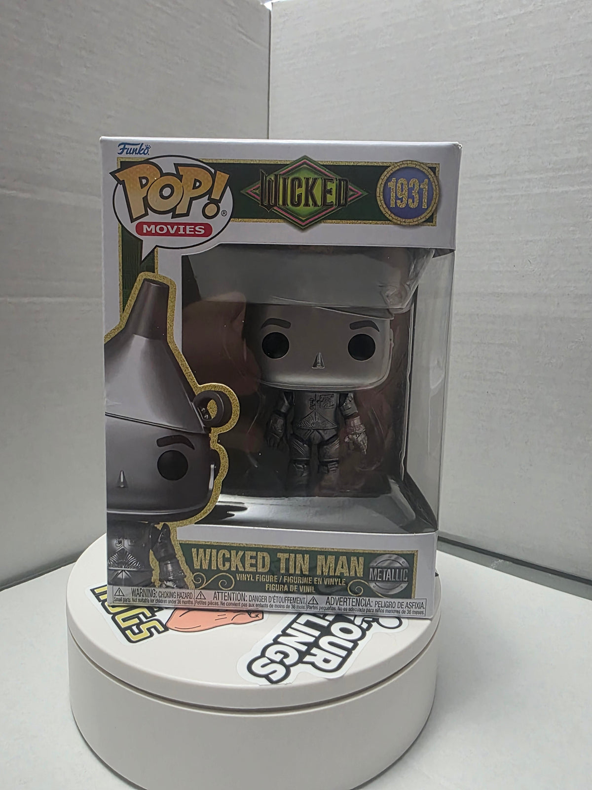 Funko Pop! Movies Wicked Tin Man #1931 Metallic